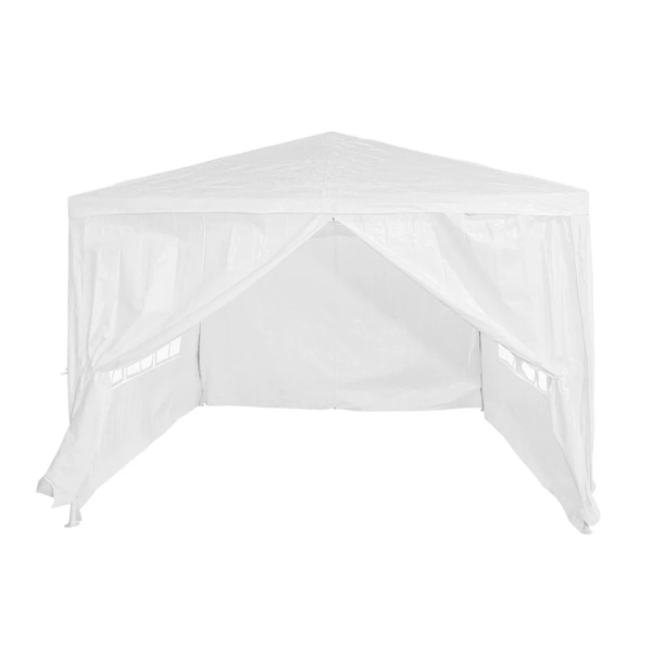 Toldo Carpa 3x3 m Armable con 4 Paredes Impermeable Portátil