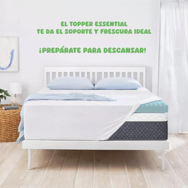 Colchoneta Topper Cubrecolchon Matrimonial 5cm
