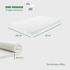 Colchoneta Cubre Colchon Topper 5cm King Size
