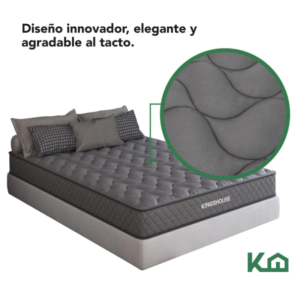 Colchon Individual En Caja 15cm Alto Memory Foam