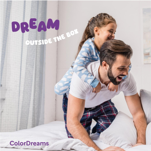 Colchón Individual en Caja Essential Memory Foam ColorDreams