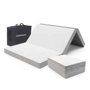 CP3DREAM100 Colchon Individual 100 cm Colchoneta Plegable Con Maleta