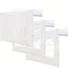 Set de 3 Paredes Cortinas 3x2 con Ventana Todo uso Impermeable