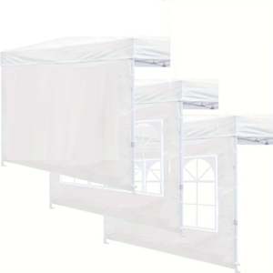 Set de 3 Paredes Cortinas 3x2 con Ventana Todo uso Impermeable