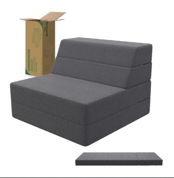 Sofa Cama Sillon Plegable Individual 2 en 1 Colchon Sala